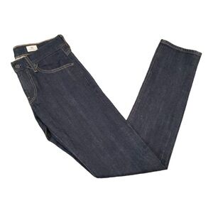 𝅺ag Adriano Goldschmiedt The Tellis Darkwash Modern Slim Jeans Size 28